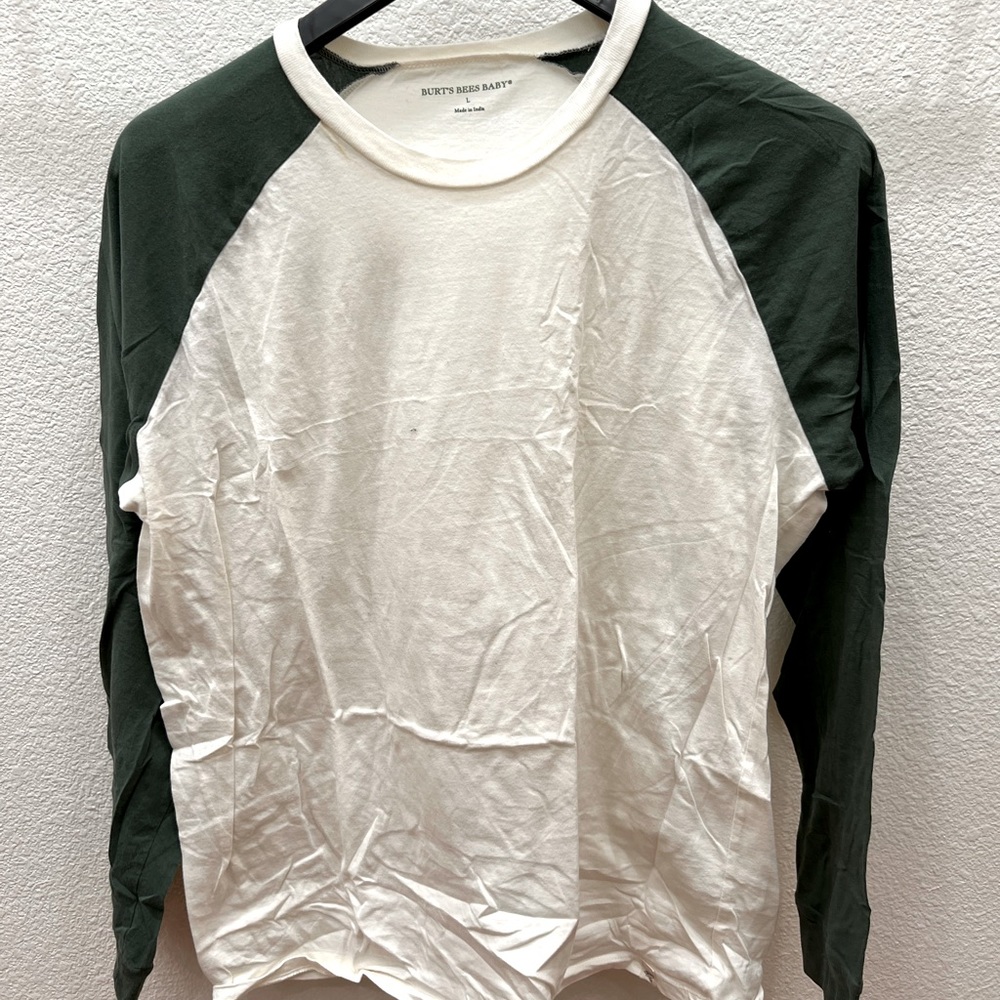 Burt’s Bees Men’s Pajama Shirt (Part of a matching set) Size Large.